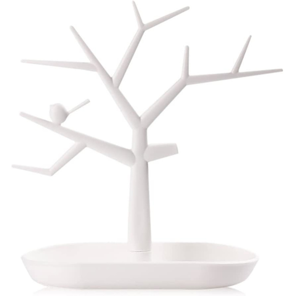 Træformet Ørering Smykker Halskæde Ringe Display Stand