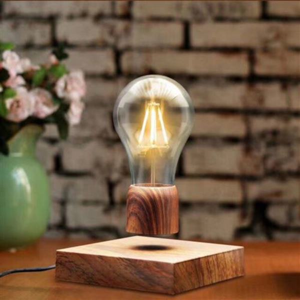 Trådløs Levitering Magnetisk Bordlampe LED Pære Unike Gaver,