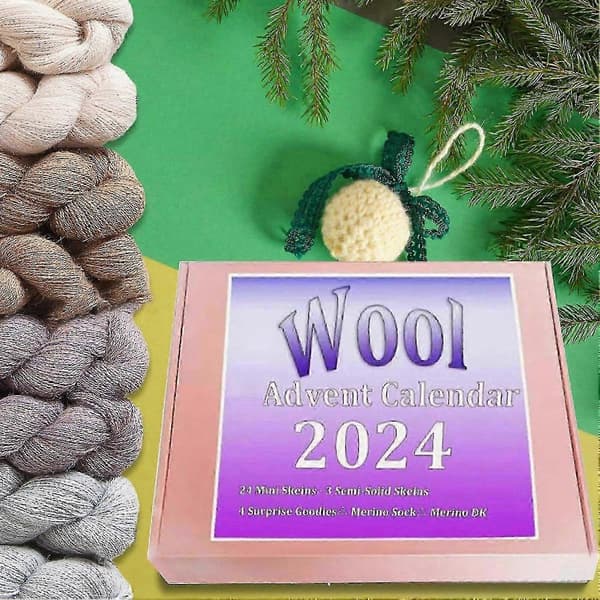 2025 Uldgarn Julekalender 2025 Yule & Garn Julekalender