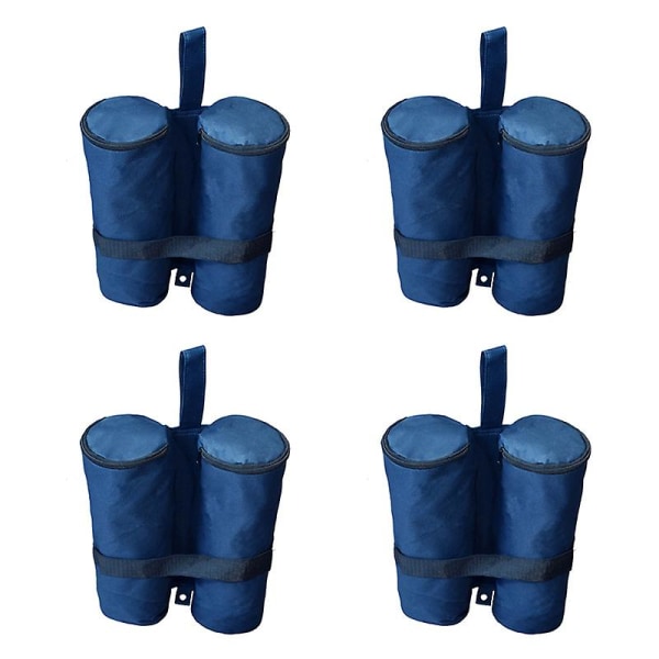 1st Portabel Utomhus Camping Vindtät Paviljong Tält Fixerad Markis Sandsäck Partytält Stativ Sandankare 4pcs
