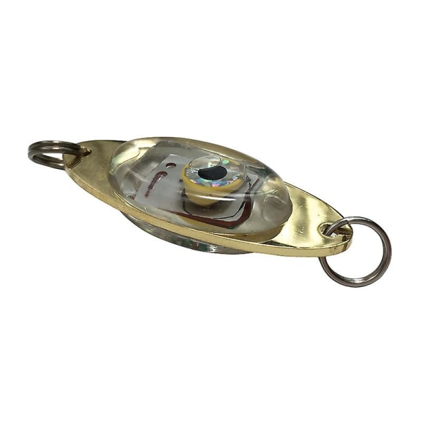 Led Light Bait Fishing Lure Deep Drop Undervattens Blinkande Lampa Metal Light Bait White