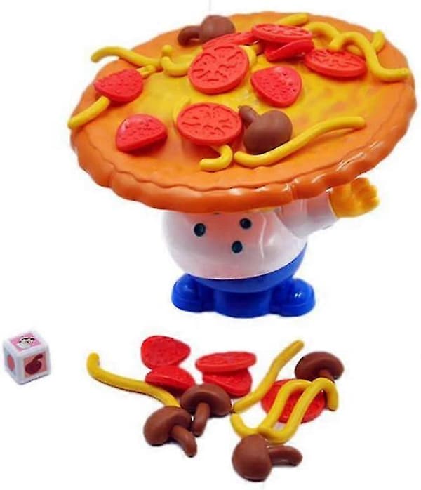 [LCS] Topple Pizza Spil, Balancerende Pizza Legetøj til Bord