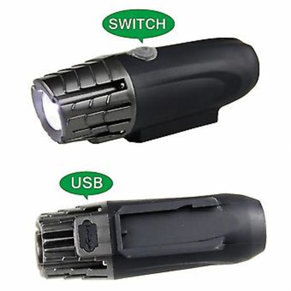 Polkupyörän valaistus Polkupyörän valot Edessä ja takana USB Ladattava Polkupyörän valosarja Super Etu- ja takavilkku