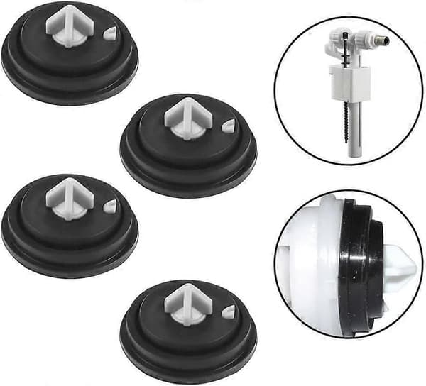 [LCS]SIAMP float valve diaphragm - 4 pieces with valve gaskets for toilets