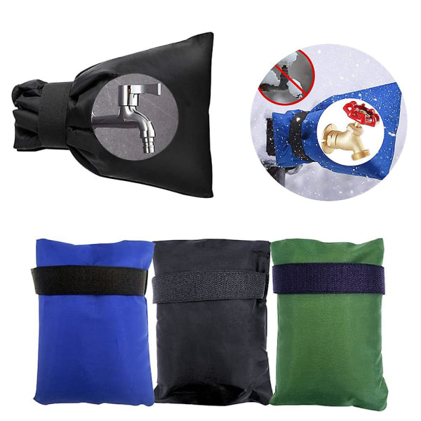 4-pack utomhus kranskydd Strumpor för vinterfrysskydd dark blue