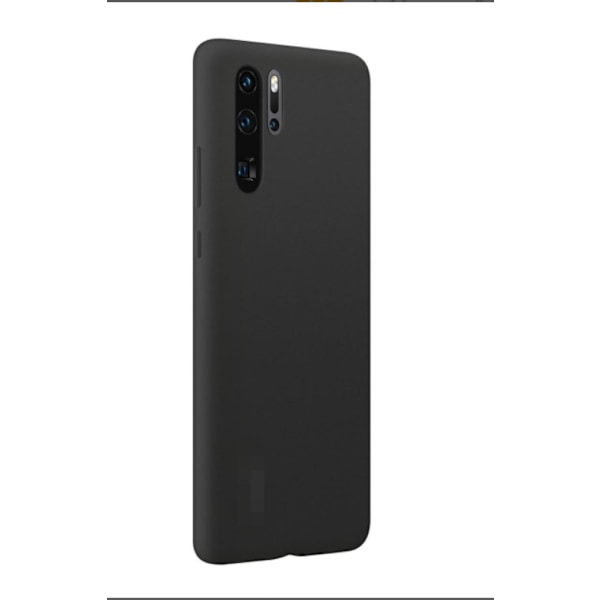 Sopiva Yhteensopiva Huawei P30 Pro Nestemäinen Puhelinkotelo Musta