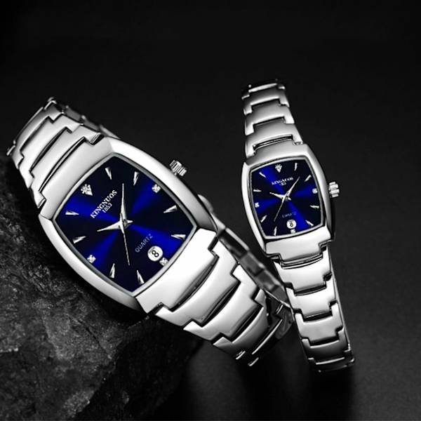 Herre Dame Quartz Analog Digital Vandtæt Ur Coffee Men 40MM