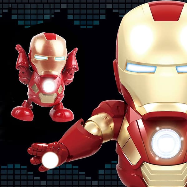 [LCS] Avenger Elektrisk Dansende Iron Man Robot Spiderman