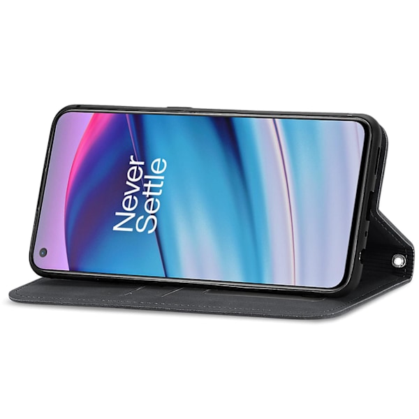 Kotelo OnePlus Nord CE 5G:lle, magneettisuljenta, nahkainen lompakkokotelo