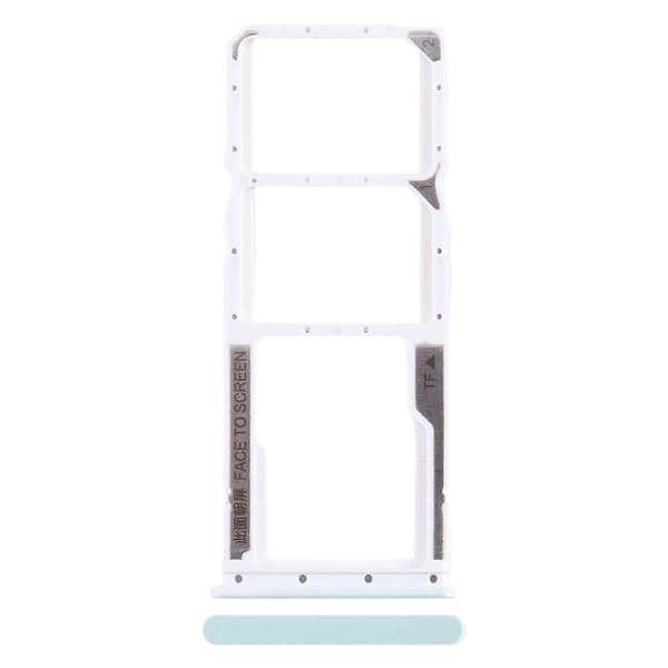 [LCS]For Xiaomi Redmi 12C SIM + Micro SD-kortskuff Green