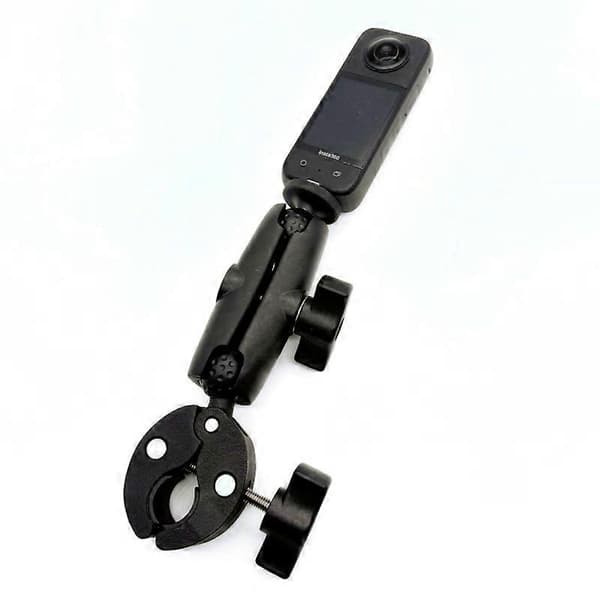 Actionkamerafeste med krabbeklodesign for stabil filming, egnet for flere kameraer Crab claws