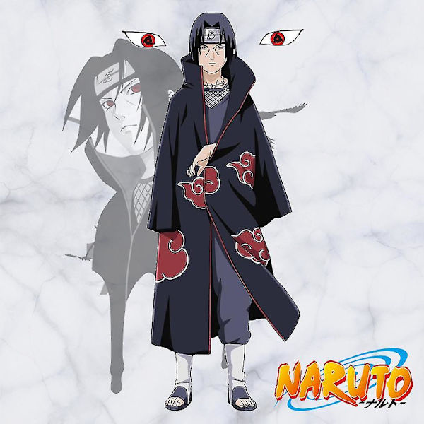 Anime Veggklistremerker Naruto Uchiha Itachi Veggmaleri Tapet 60x90cm