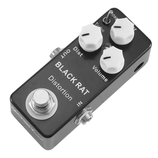 [LCS]Musta RAT Distortion Mini -kitaratehostepedaali black