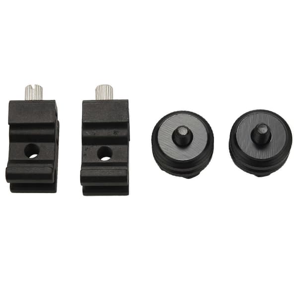 12-pack kamera kombinationspaket blixtskoadapter kallskoadapter 1/4 tum blixtskofäste för Nikon Black