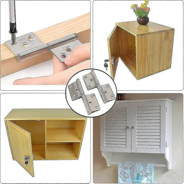 Stykker Sammenleggbart Hengsel Rustfritt Stål Møbelhengsler Rustfritt Stål Hengsel Sterkt Og Solid Rustfritt Stål Løftehengsel For Møbelbeslag C
