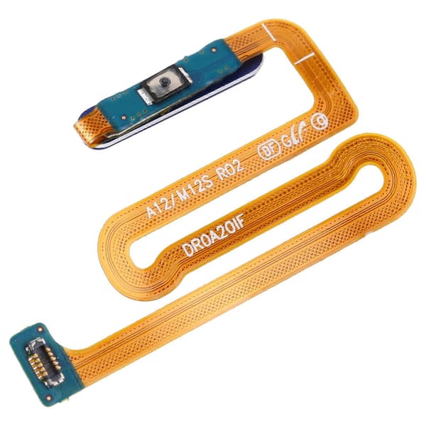 Til Samsung Galaxy M12 / A12 / SM-A125 / M125 Power Button Flex Kabel Blue