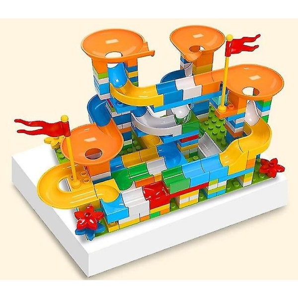 Marble Race Run, Big Ball Funnel Slider 165pc Small Size