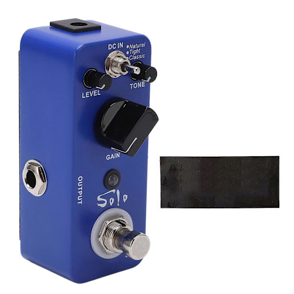 [LCS]Distortionpedal Metall Mini Effekter Hög Gain Elgitarr Effektor 3 Lägen MDS5