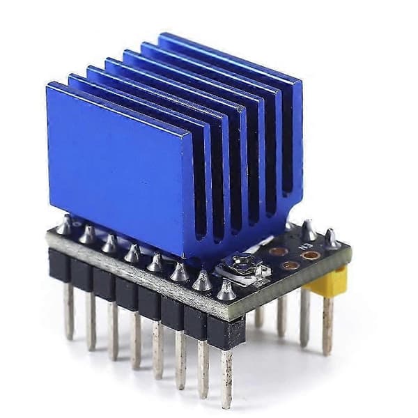 TMC2209 Modul med kjøleribbe Stepper Motor Driver 2A for 3D-printer Stille 256 underinndeling