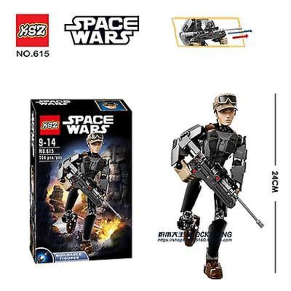 Star Wars Darth Vader Puzzle Byggeklods Legetøj