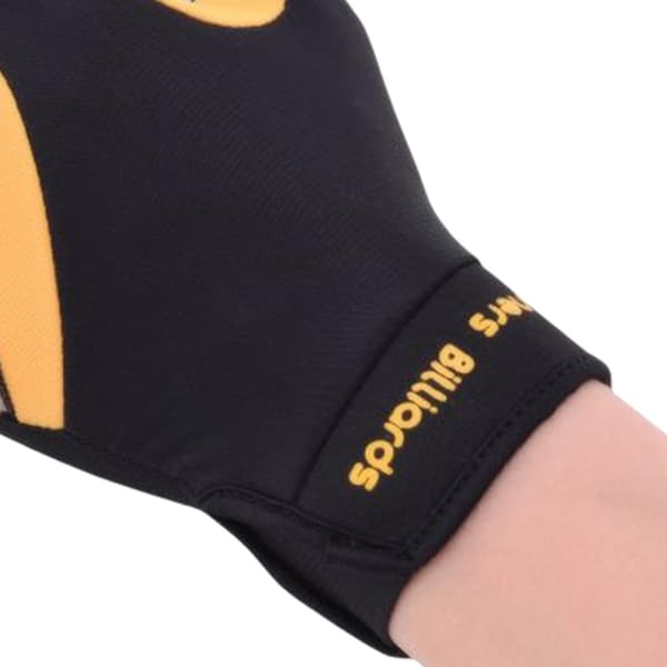 [LCS]1/2/3 Venstrehånds Snooker Billardhandske Gave Lavet af Elastisk Gul Sort 1 Pc Yellow Black