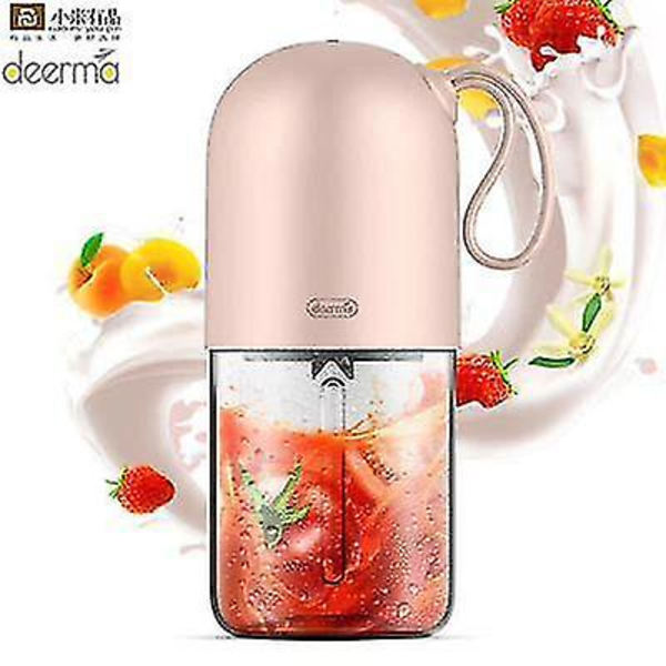 Mini-mehupuristin kannettava blenderi 300ml monikäyttöinen langaton USB Rec
