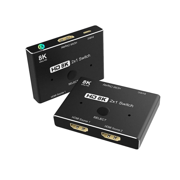 8K 120HZ HDMI Splitter, HDMI Switch 8K 48Gbps HDMI 2.1 Direction