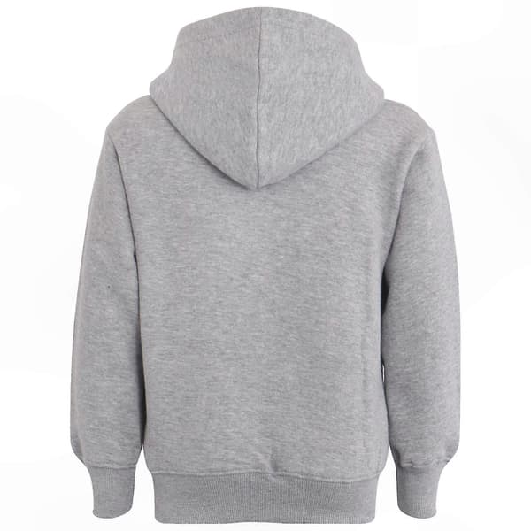 Ensfarget unisex hettegenser med joggebukse Grey 5-6 Years