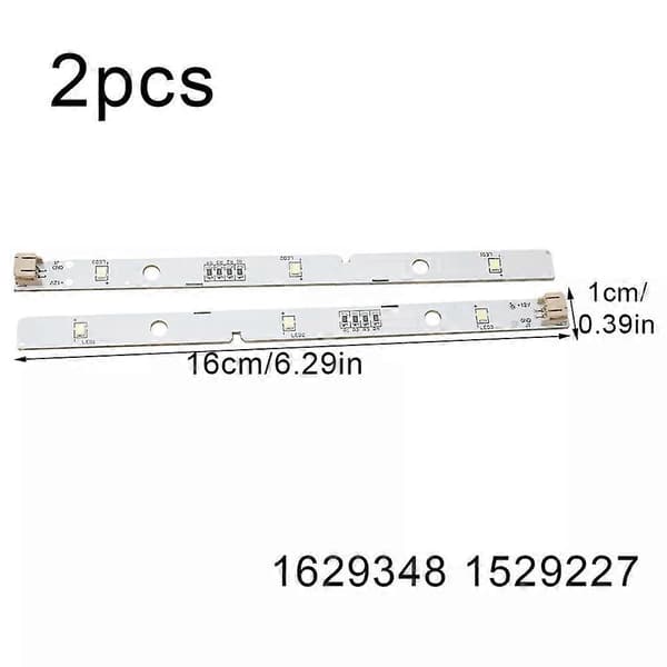 2 stk for/Hisense kjøleskap LED-lysstriper MDDZ-162A 1629348