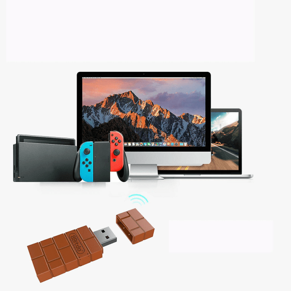 Nintendo Switch Ps4 Ps3 Bluetooth-adapter Gray