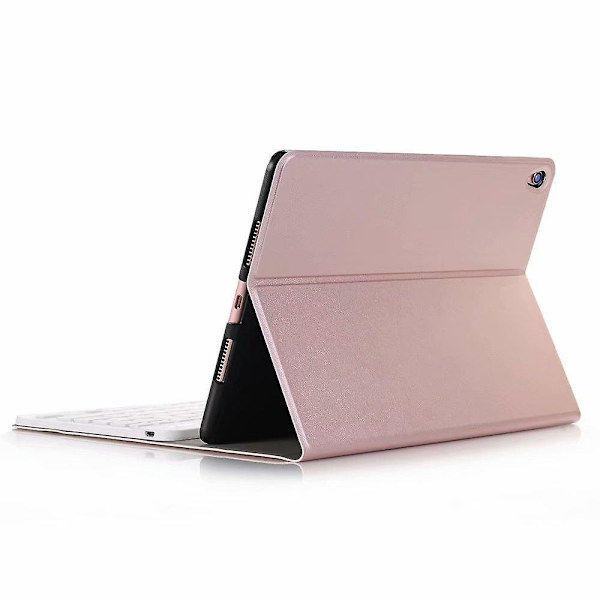 Qwert iPad 10.2 2019 Trådlöst BT3.0 Tangentbordsfodral iPad Skydd