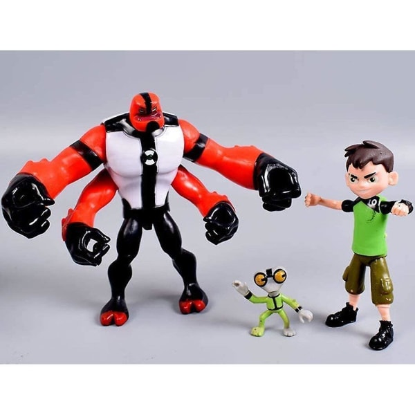 Ben 10 Action Figur Omnitrix Figur Monster Model Leksak Set