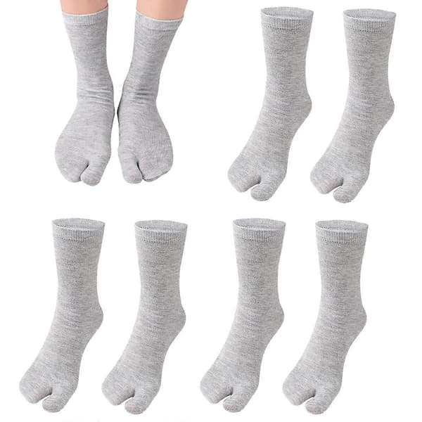 3 par Flip Flop Sokker Tabi Split Toe Sokker Elastiske Sokker for Menn Gutter Kvinner