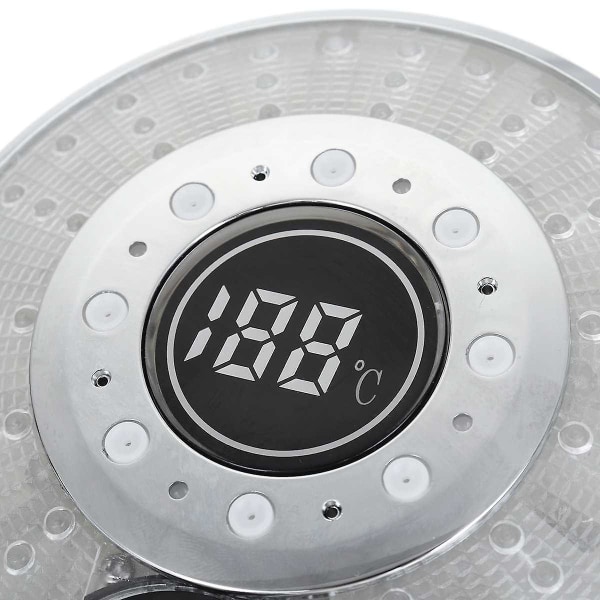 Justerbart 3 Modus 3 Farge LED Plating Dusjhode