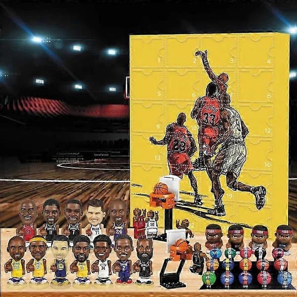 NBA Basketball 24-dages julekalender til nedtælling til juleaften i