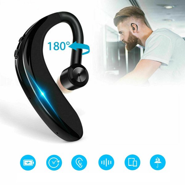 Bluetooth Ørepropp Trådløs Ørepropp Black