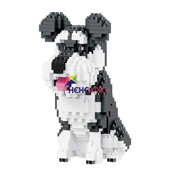 2100 st 16014 populär tecknad hund mini tax modell block byggklossar leksaker för barn presenter hund husdjur byggklossar 18242 no box