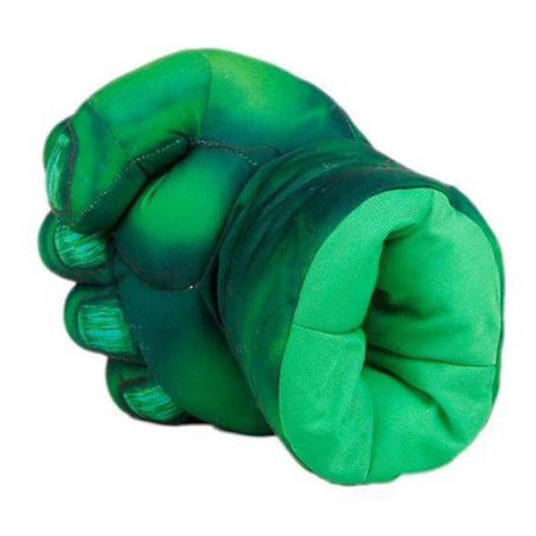 Grøn Hulk Simulations Boksehandsker Voksen Sjove Plyslegetøj Grøn