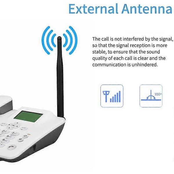[LCS] Hemtelefon som stöder 4G/5G SIM-kort, trådlös GSM-telefon för kontor och hem