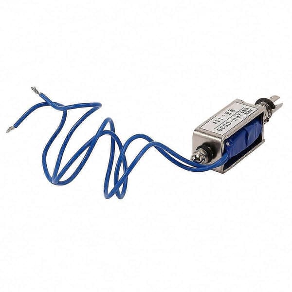 [LCS]12V DC 10mm Push Pull Solenoid Elektromagnet 2.1kg Kraft Elektrisk Aktuator
