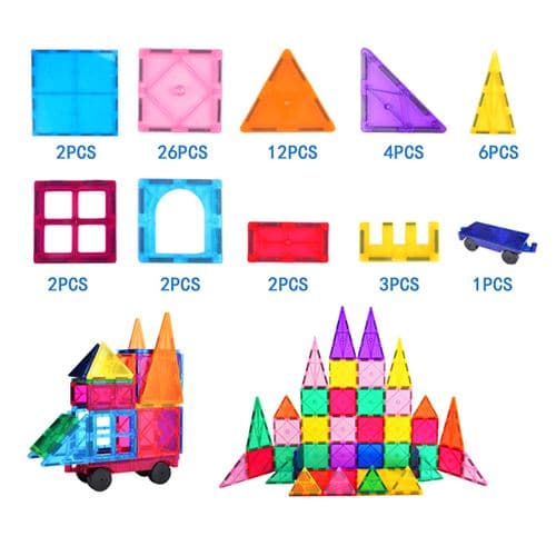[LCS] Pedagogiskt magnetiskt byggblock för barn