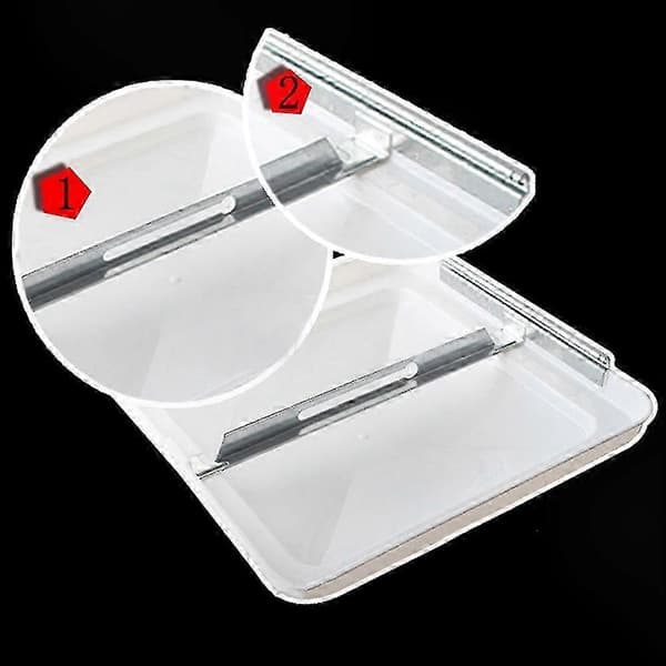 [LCS] Vit 14x14 tums takventilationslock för husbil, husvagn och husbilsbadrum