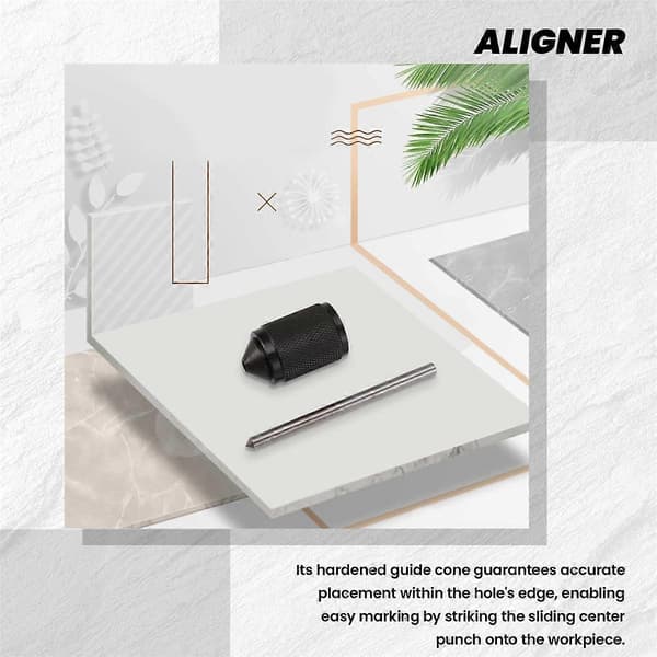 [LCS] Universal Transfer Punch & Aligner Stor (3/8 tomme til 1 tomme) Small