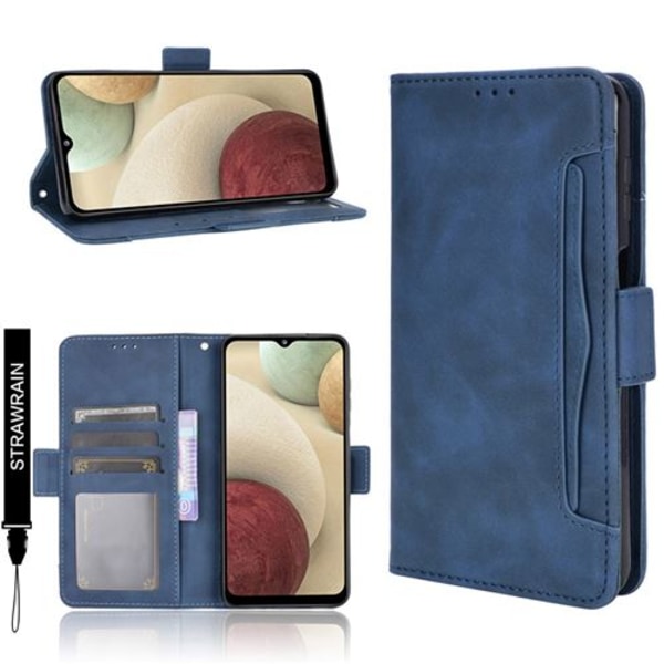 Flipfodral för Samsung Galaxy A12 / M12 PU Läder Magnetisk