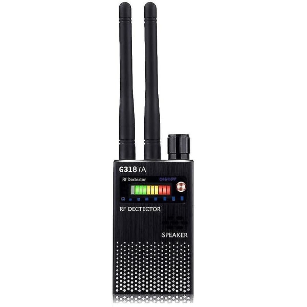RF-signaldetektor Antiavlyssning Full frekvens 1 ST Beep Sweeper GPS buggdetektor