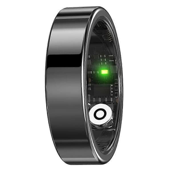 [LCS]SR09 Blodsyre Pulsmätare Hälsoövervakning Smart Ring Sport Tracker Ring med Laddningsfodral Multicolor Style L