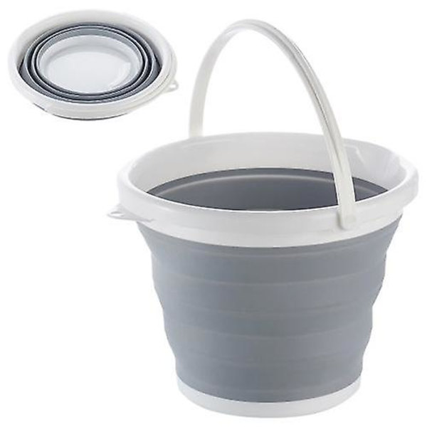 10L Kokoontaitettava ämpäri, kokoontaittuva vesisäiliö kotiin ja ulkoiluun