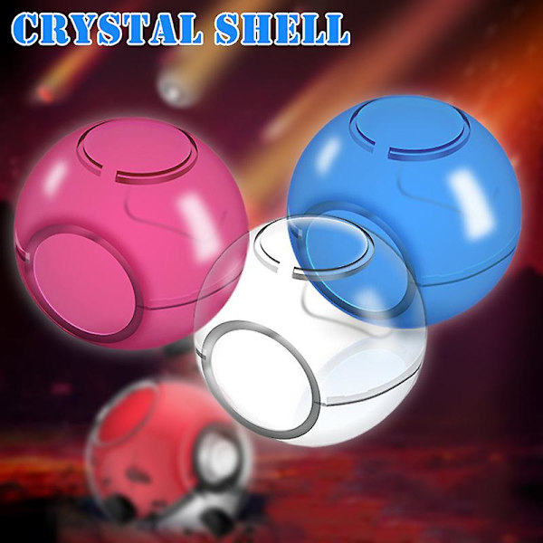 1 st Transparent Skyddande Box Förvaringsskal Kompatibelt med Nintendo Switch Poke Ball Plus Pink