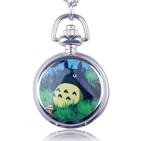 Totoro Min Nabo Kvarts Lommeur Vedhæng Halskæde Lang Kæde