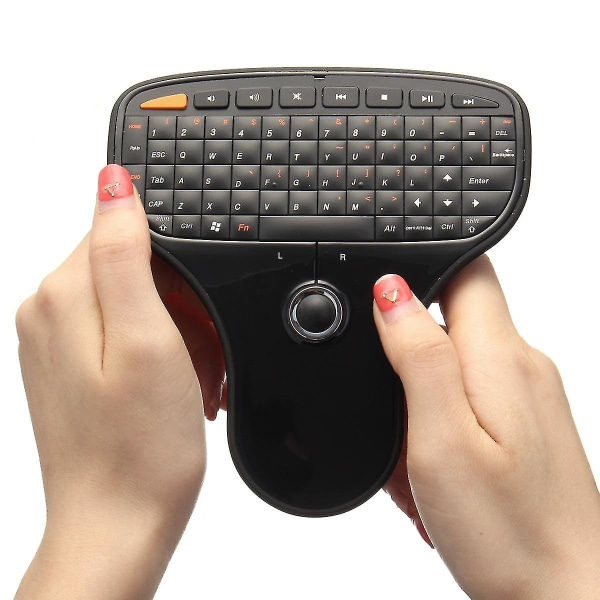 N5901 2,4ghz trådlöst minitangentbord Trackball Air Mouse